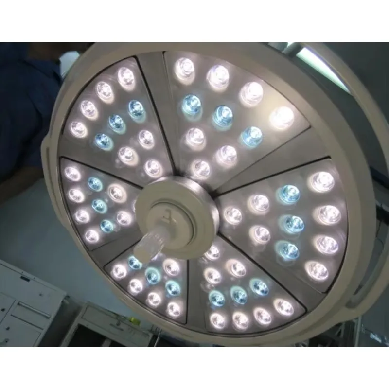 Ceiling Double Head Shadowless Light Emitting Diode Operating Room Light Inlet Arm Operating Light