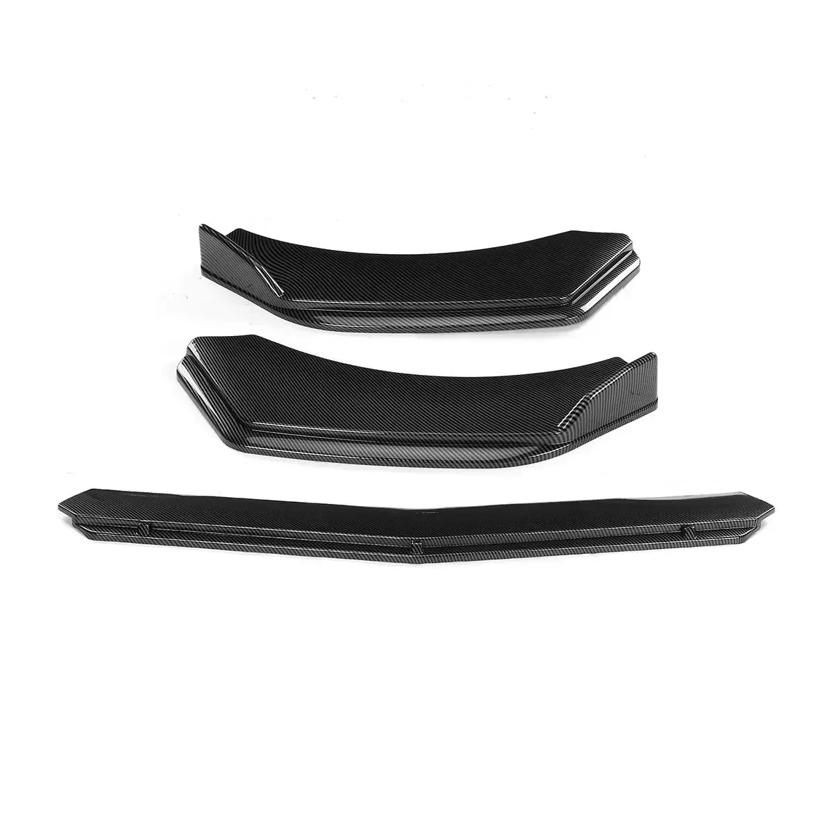 3x Adjustable Universal Car Front Bumper Lip Spoiler Diffuser For Benz W211 W212 W117 W176 W205 W204 W203 For Jetta MK5 Body Kit view 4