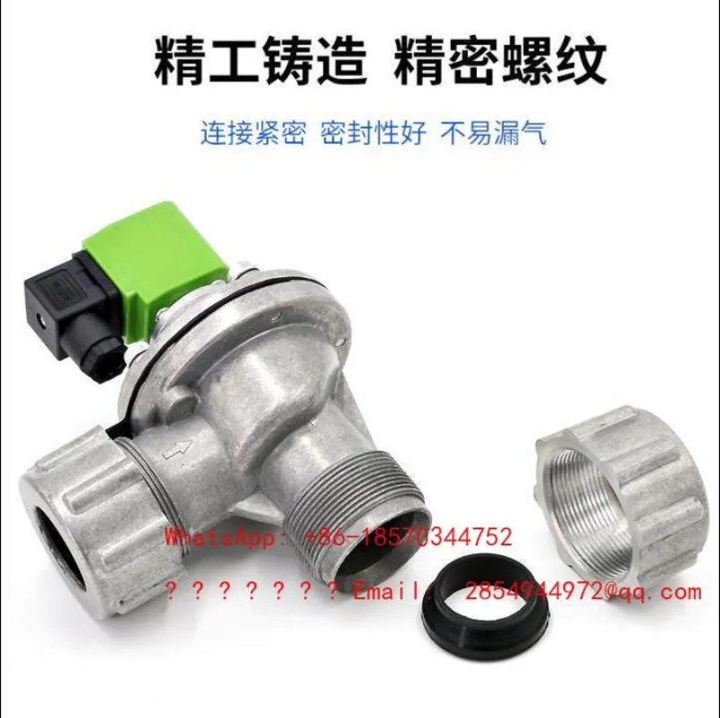2026    Pulse Solenoid Valve 1-1.5 Inch Dust Collector Quick Connection Big Nut Pulse Valve DCF/MCF/DMF-ZM-25/40S