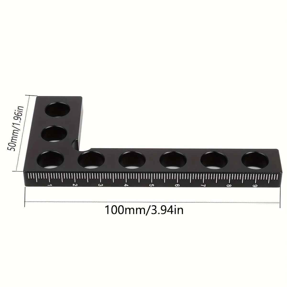 1 Stück Holzbearbeitungs-90-Grad-Präzisionswinkel, Aluminium-Taschenwinkelmesser für die Holzbearbeitung – Detail 4