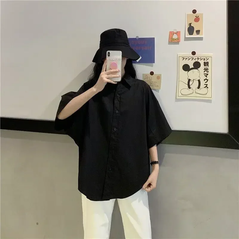 Blouse Women Women's Short-Sleeved Shirt Loose Summer Blusas Ropa De Mujer