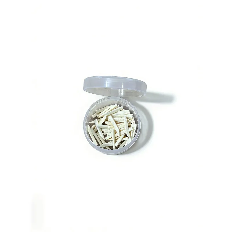 50 Pcs Dental Wooden Interdental Wedges for Filling Dental Gaps Self Adaptive Interdental Wedges for Dental Gaps