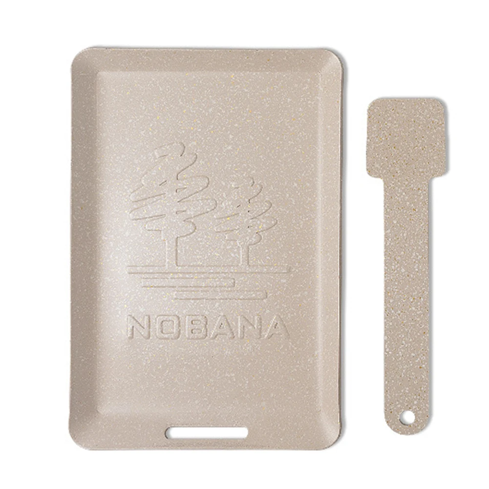 

Outdoor Square Folding Barbecue Plate Mini Barbecue Plate Non-stick Portable Camping Egg Fried Steak Pan Teppanyaki