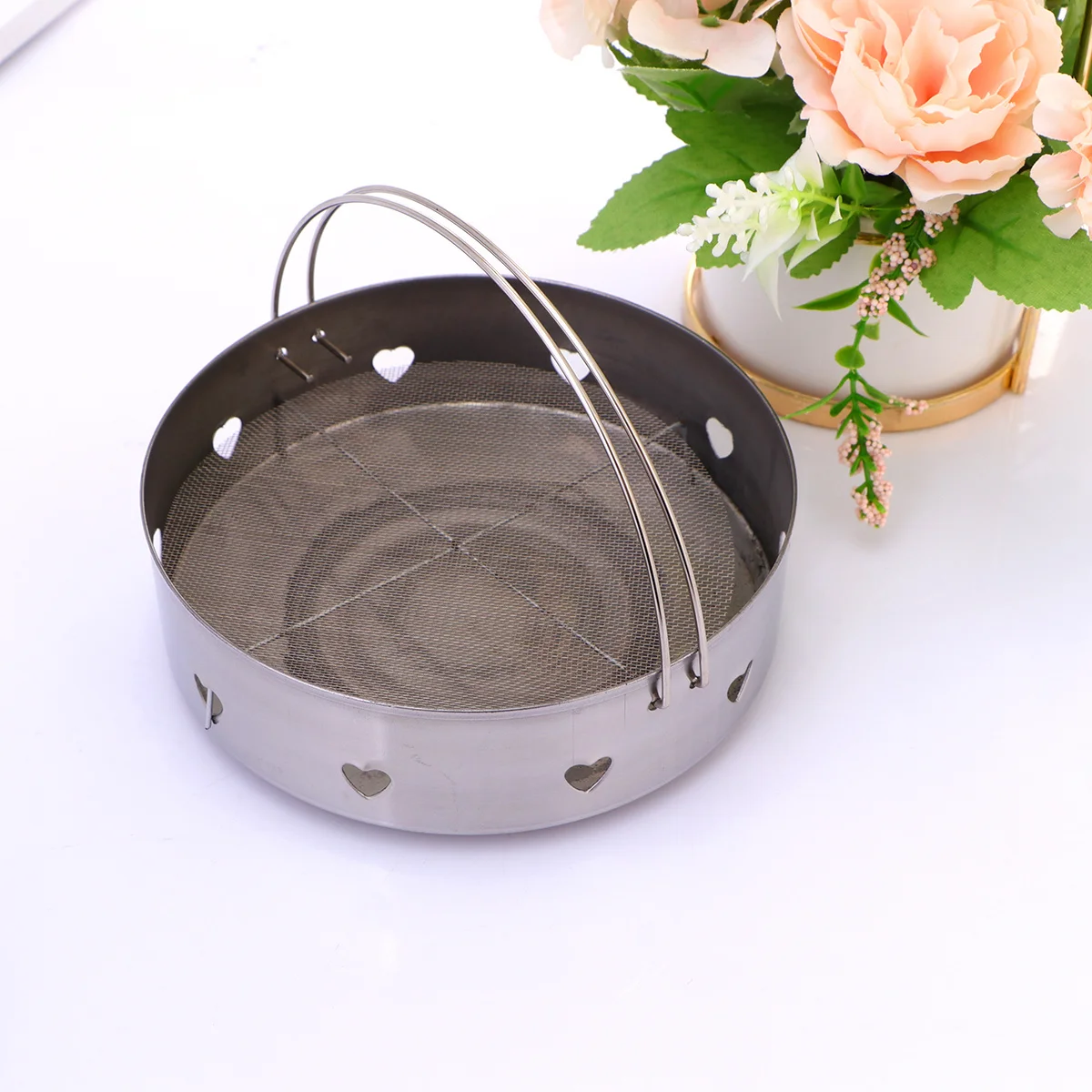 2 قطعة حامل البخور البعوض قسط طبقة مزدوجة الفولاذ المقاوم للصدأ لفائف حامل للمنزل مكتب المعطرة عرض البخور الدعم