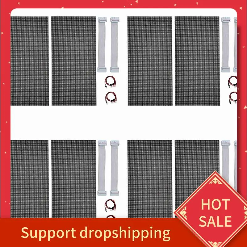 

B44C 8 шт. P2.5 Крытый полноцветный светодиодный дисплей Плата HUB75 320X160 мм 128X64 пикселей SMD RGB P2.5 Светодиодная панель экрана