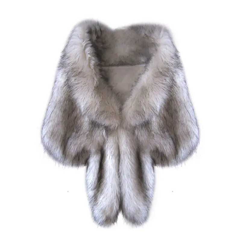 Women Vest Fur Shawl Autumn Winter Windproof Thermal Fashion Casual Breathable Coat