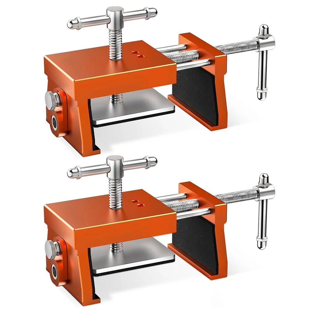 DT35BG Cabinet Clamps, Wood Joinery Alignment Tool, Adjustable Panel Clamping for Cabinet Building, 4-Point Positioning Clamps