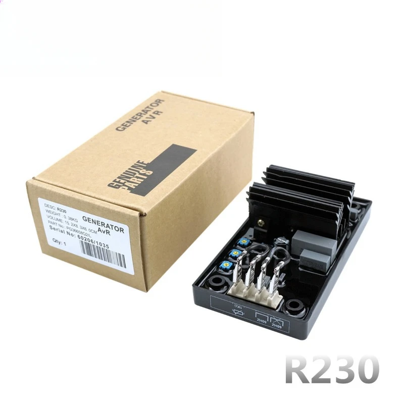 ملحقات المولدات بدون فرش R230، منظم الجهد الأوتوماتيكي AVR مجموعة مولدات الديزل