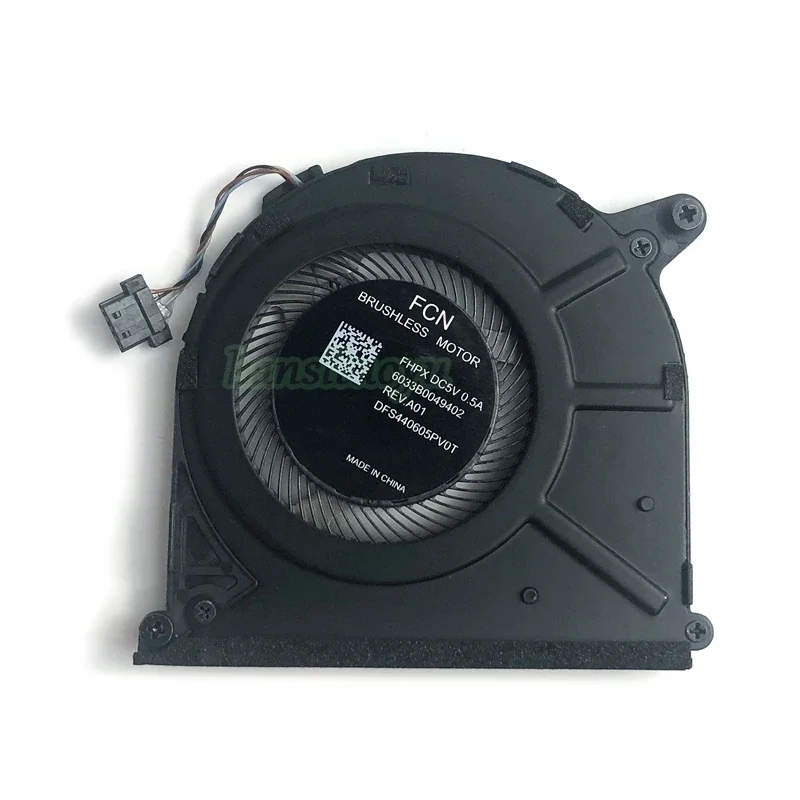 مروحة تبريد للكمبيوتر المحمول الأصلي ، مروحة تبريد لأجهزة EliteBook X360 1030G2 G2 ، DFS440605PV0T FHPX ، DC 5V ، 0.5A ، 6033B0049402 ، جديدة