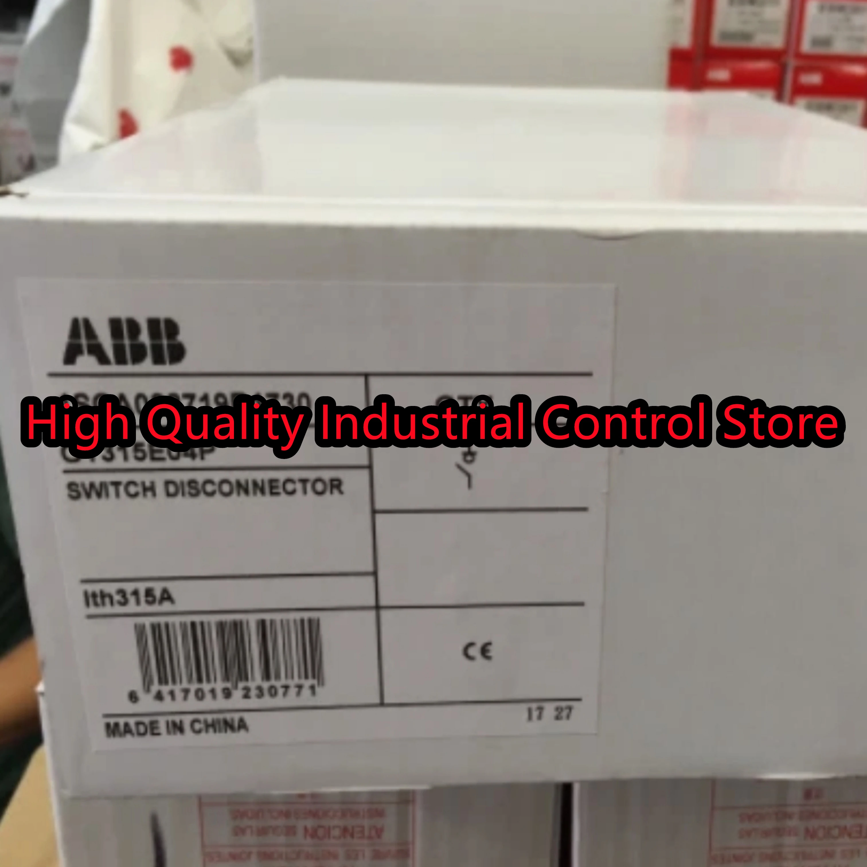 

New OT315E04P 1SCA022719R1730 Isolating switch original