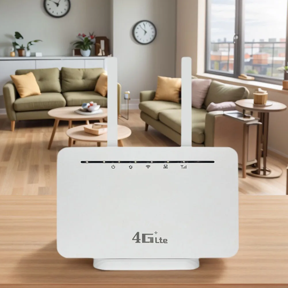 

High-Speed Wireless Modem with Sim Card Slot 4G LTE CPE Router Internet Connection Hotspot for Travel and Business