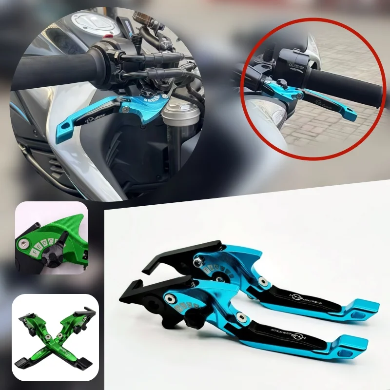 

For BMW S1000XR 2015 2016 2017 2018 2019 Motorcycle Parts 3D Brake Lever Set Foldable Adjustable Handle Levers 2015-2019 S1000XR