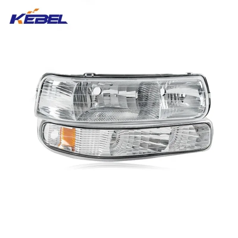 Kebel Car Lighting Systems Auto Head Lights Good Quality Car Headlamp for Chevrolet Silverado 1999 2000 2001 2002