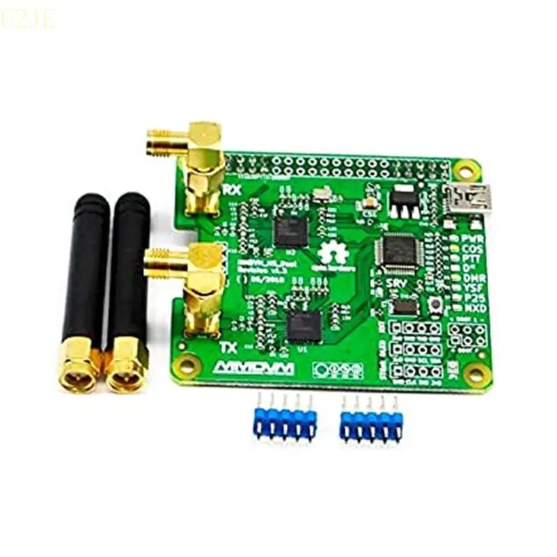 U2JE Duplex MMDVM Hotspots Support P25 DMR LED for RPI Development Board