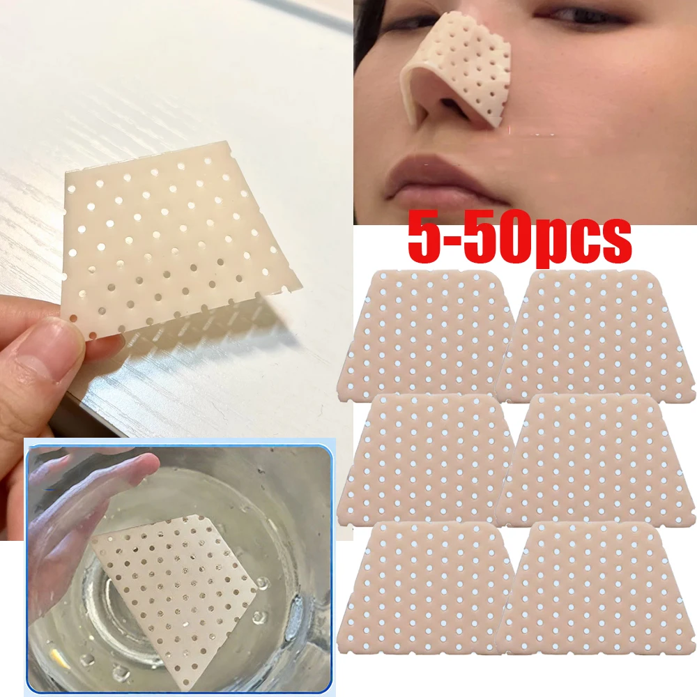 

5/10/30/50pcs Adhesive Nose Rhinoplasty Splints Ortho Immobilized Nasal Splints Low Temperature Thermoplastic Nose Splint