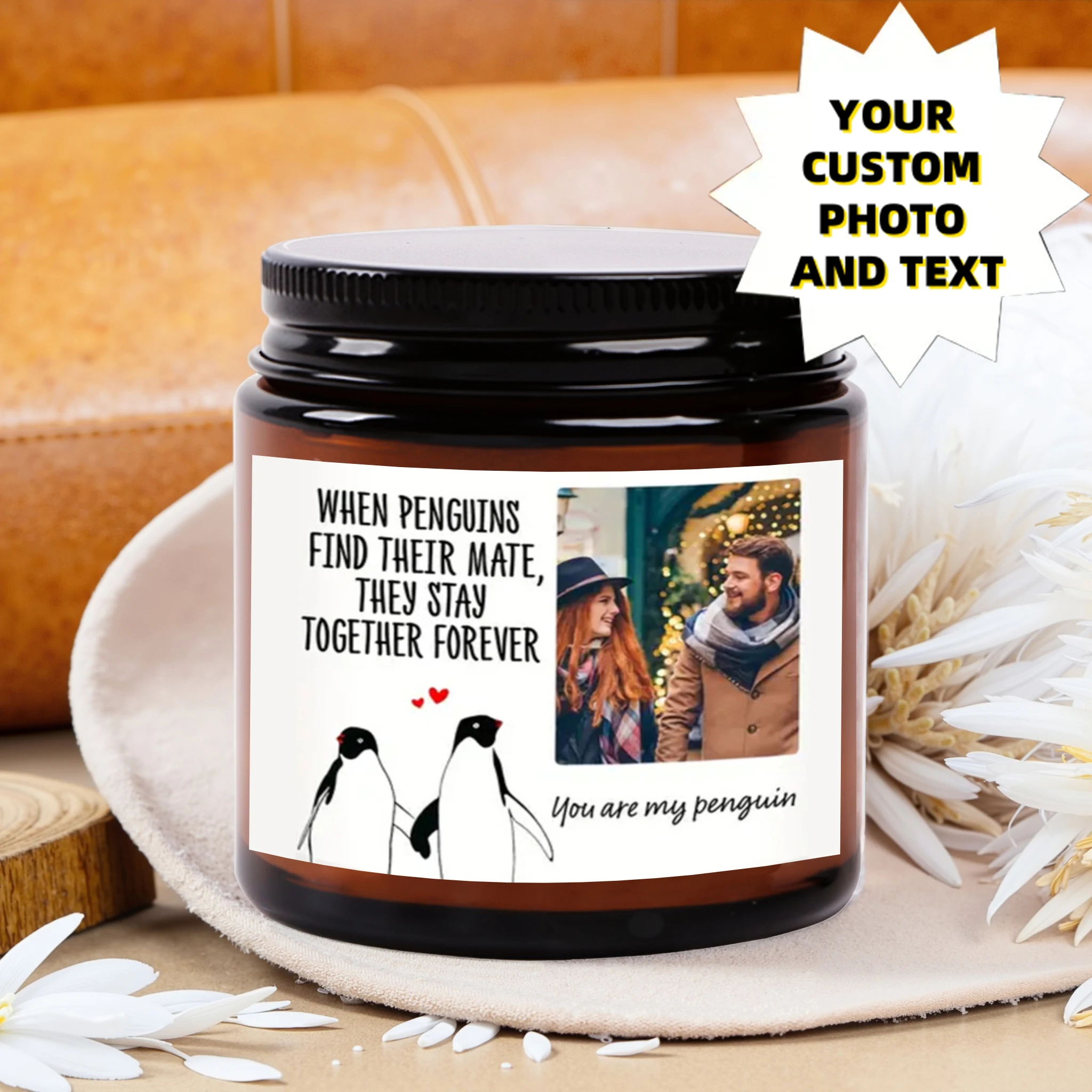 

3.5oz(100g) Customized Aromatherapy Candle Gift, Best Friend Forever Women's Gift, Best Friends Birthday Gift, Christmas Gift