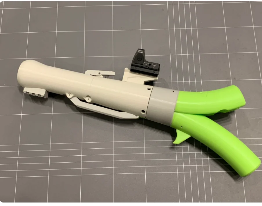 3D Printing Vegetable Launcher Toy Creative Desktop Shooter Accessories