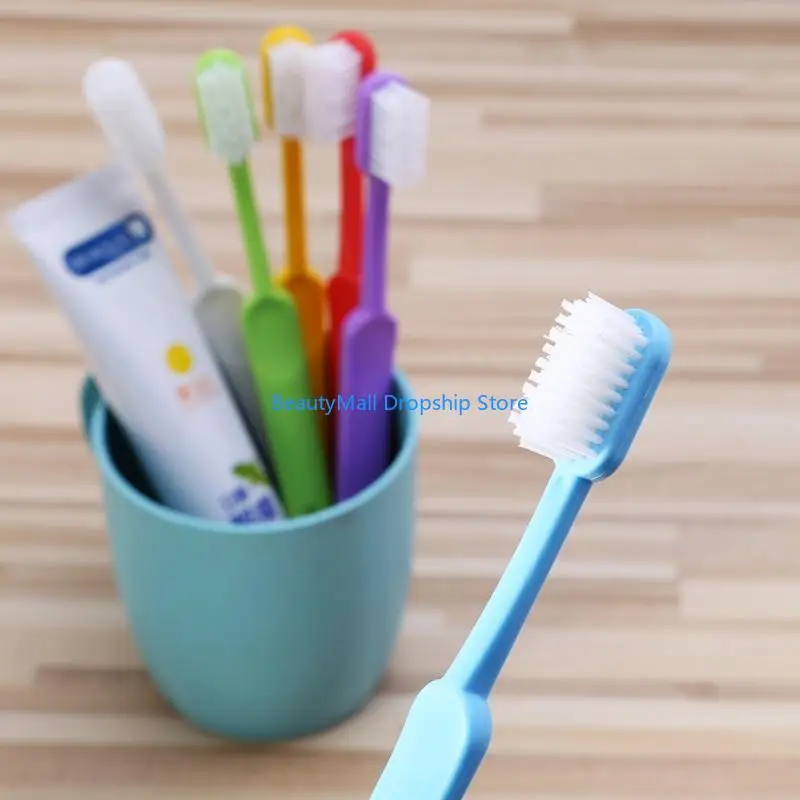 40JD 1pc bristles Tooth brush for Men Remove Smoke color random