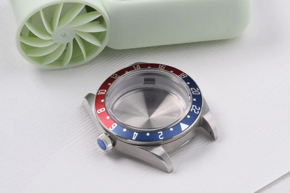 GMT-Uhrengehäuse, 200 m, 31,5 mm Zifferblatt, 316L-Edelstahl, Saphirglas, Taucheruhrengehäuse für NH34-Automatikwerk, Zubehör – Detail 6