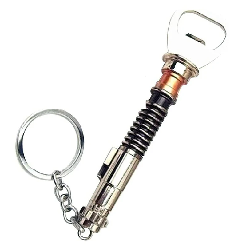 Luke's Lightsaber Return of the Jedi Metal Beer Bottle Opener Keychain Bar Tools