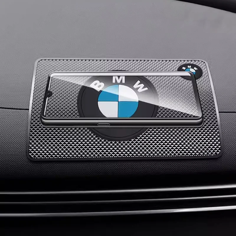 PVC-Silikon-Antirutschmatte für das Armaturenbrett, Wasserbecher-Unterlage für BMW X1 X2 X3 X4 X5 X6 3er Serie M2 M3 M4 M5 M6 M7 Zubehör