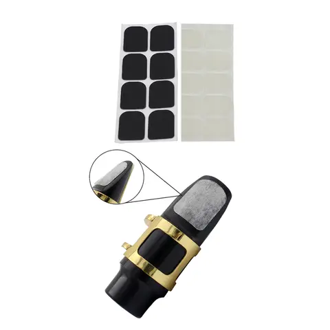Soprano Saxophone Mouthpiece Tooth Pad Environmentally Friendly Silicone Mouthpiece Patch Woodwind Instrument Accessories