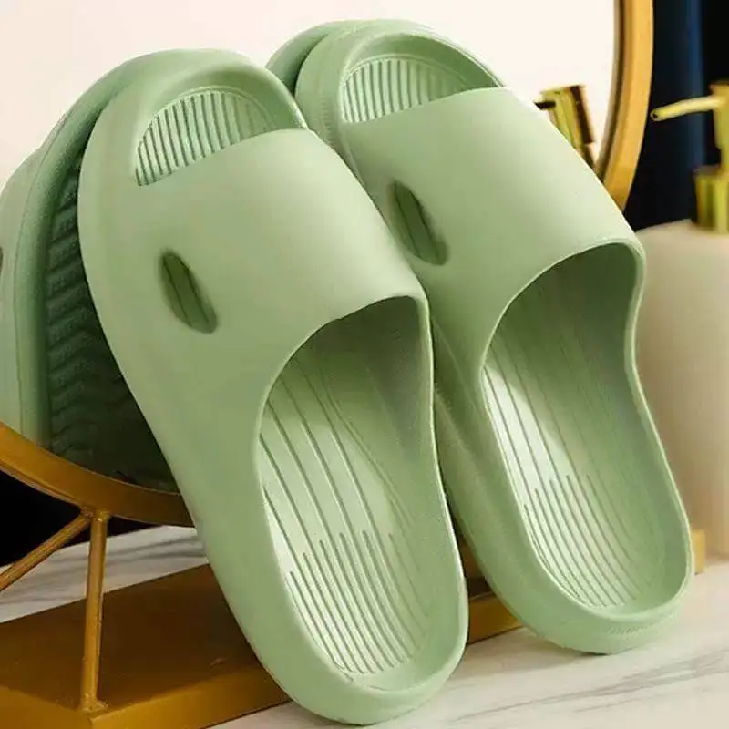 Unisex Soft Bottom Slip Resistant Summer Indoor Home Hotel Guest EVA Anti Odor Bath Slippers for Men And Women