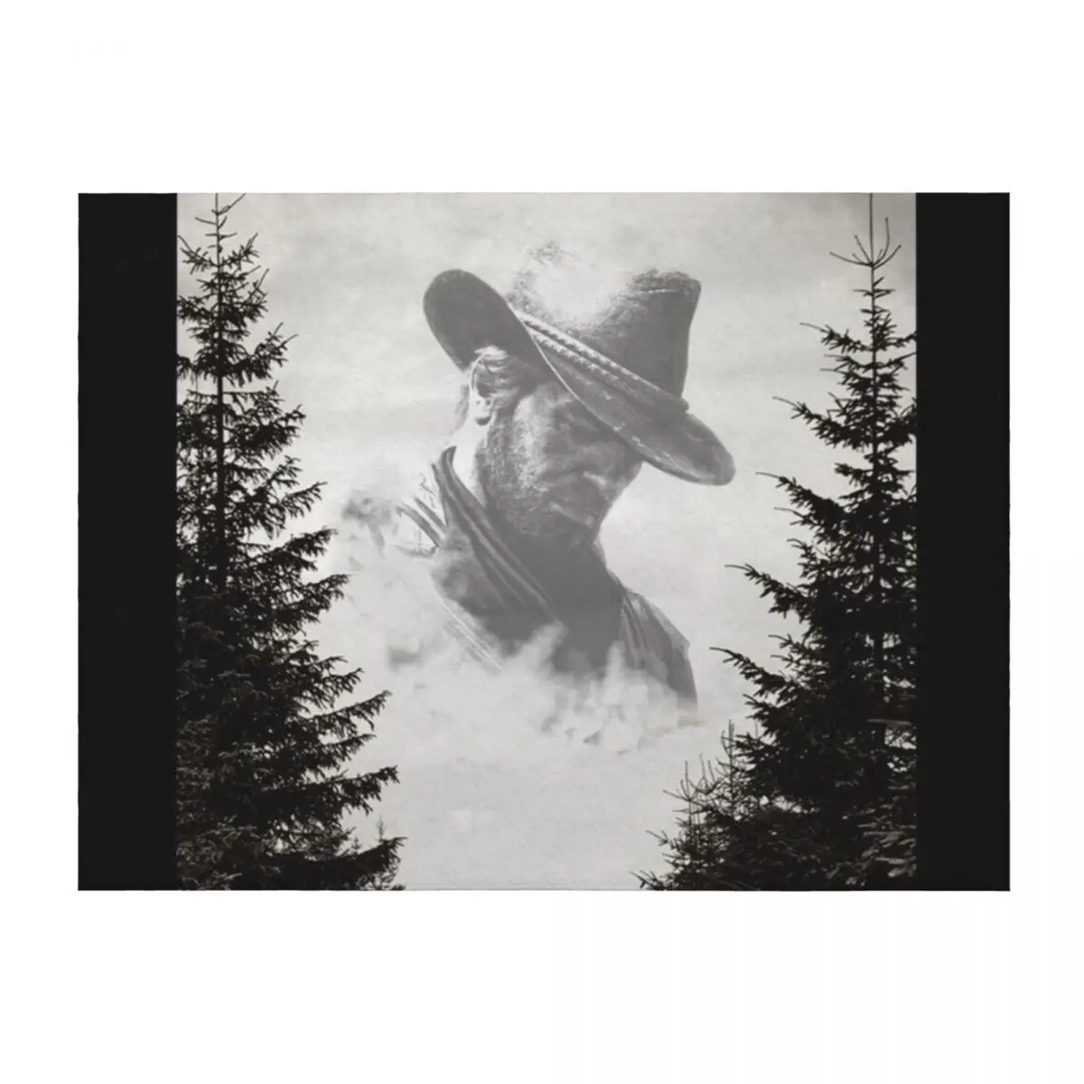 

Arthur Morgan RDR2 Throw Blanket Personalized Gift Luxury Heavy Bed linens Blankets