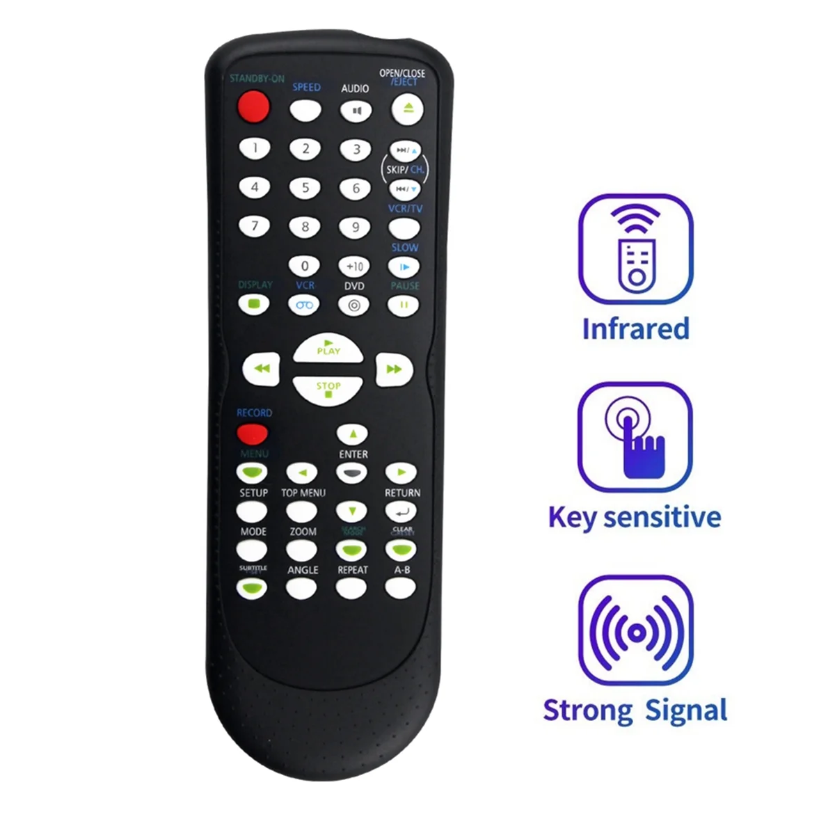 AT77 NB179 NB150 Замените пульт дистанционного управления для Magnavox DVD-видеомагнитофона Hi-Fi стерео VHS комбинированный рекордер MWD-2206 MWD-2206A MWD2206A MWD2205