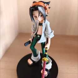 2024 Bandai Anime Shaman King Figure Yoh Asakura With Sword Standing Posture Aciton Figurines Model Brinquedos Statue Toys Gifts