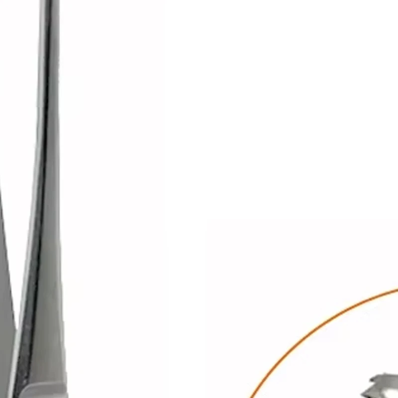 3PCS Debakey Forceps Atraumatic Tissue Grasping Serrated Jaws Vascular Medical Tweezers Set