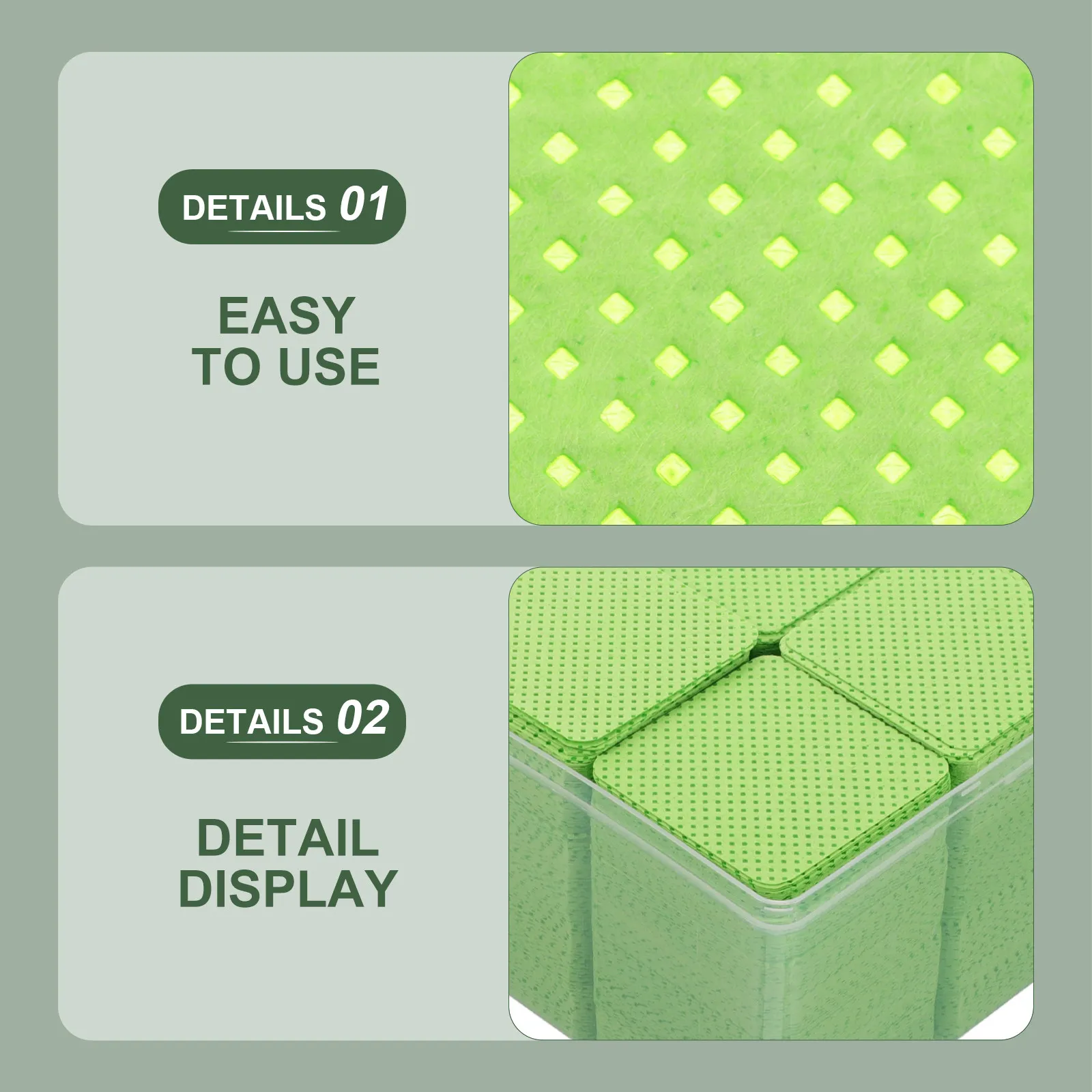 1080Pcs Lint Free Nail Wipes Absorbent Extension Glue Remover Pads Nail Polish Remover Cotton Pads for Salon Bottle Wipes