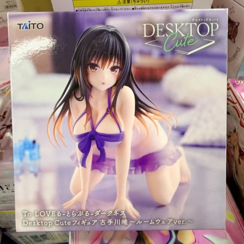 

Фигурка Taito To Love-Ru Darkness: Котегава Юи в домашней одежде (версия для рабочего стола) Аниме-фигурки Bishoujo: коллекционная модель-игрушка