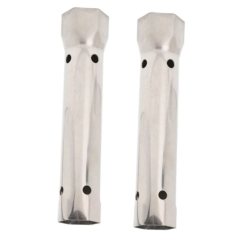 2pcs 34/40mm Faucet Wrench Pipe Spanner Key Tube Ring Plumbing Hexagonal Socket Torque Ratch Maintenance Hand Repair Tools