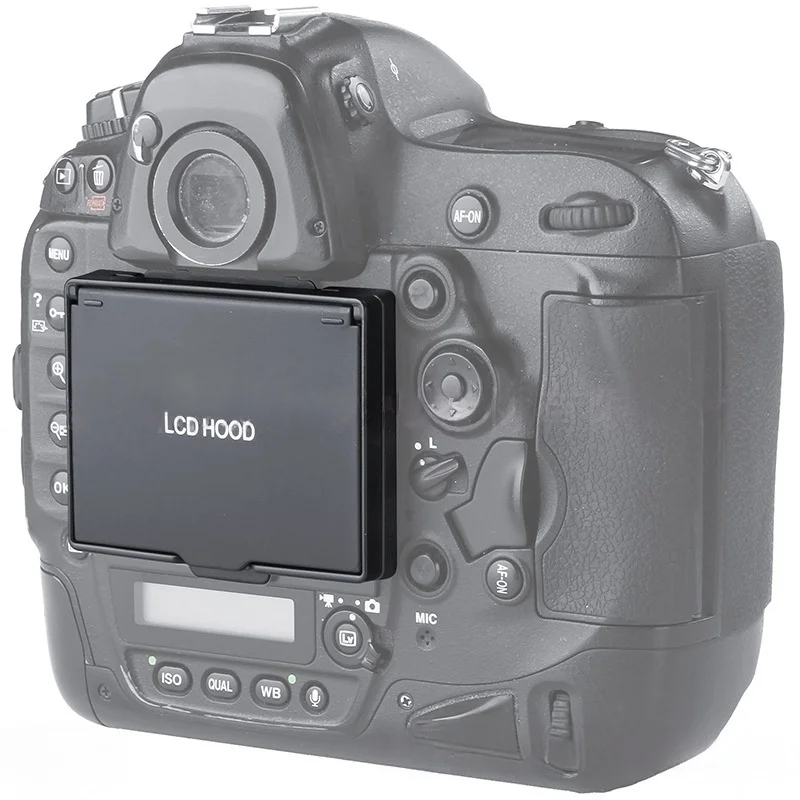 カメラ液晶サンシェードニコン D4 D4S スクリーン保護フードブラックライトシールドビデオディスプレイバイザー写真アクセサリー