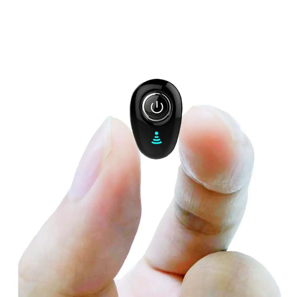 Mini Invisible Ture Wireless Earphone Noise Cancelling Bluetooth Headphones Handsfree Stereo Headset TWS Earbud With Microphone