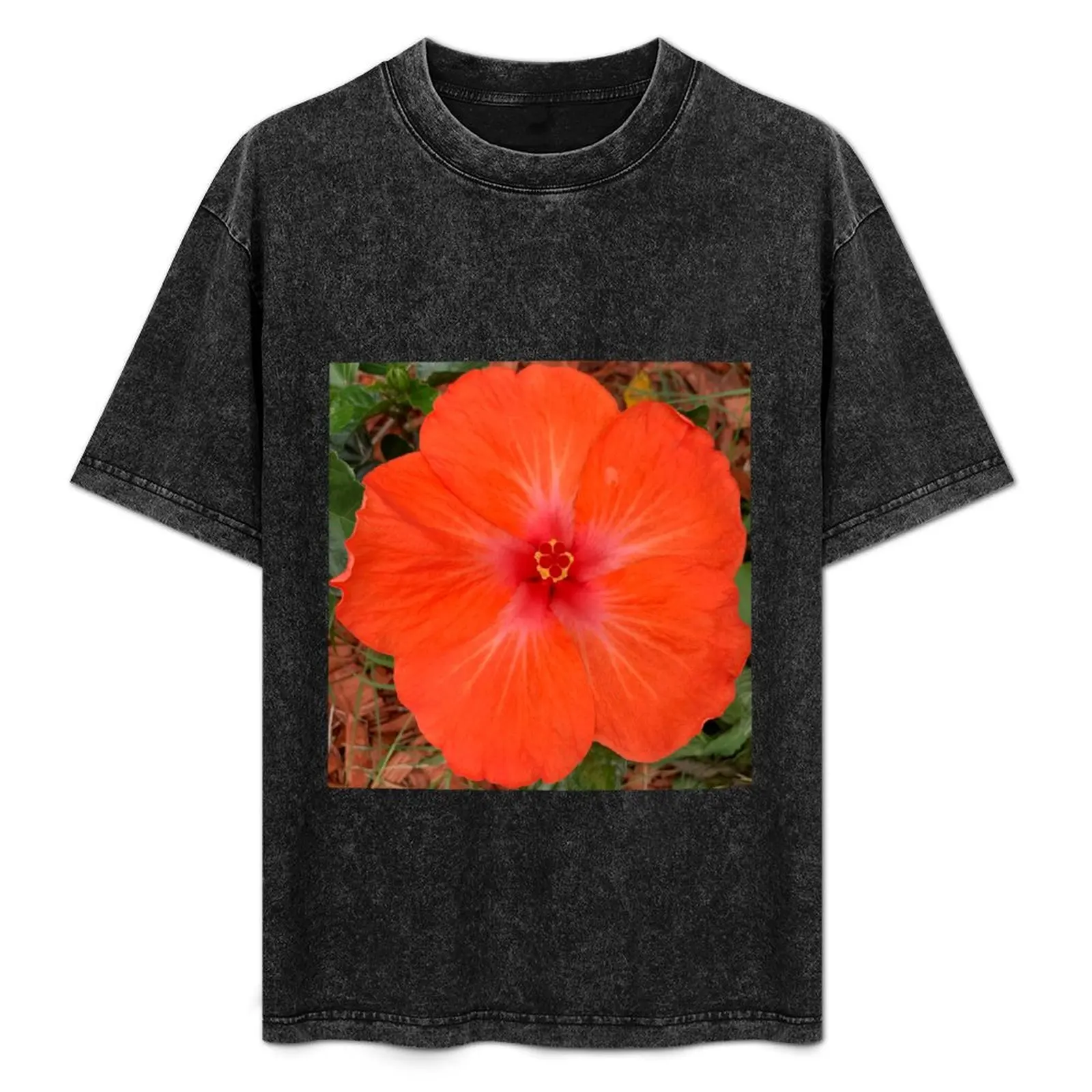 

Bloom that Booms T-Shirt Basic Casual Short Sleeve Cotton Shirt