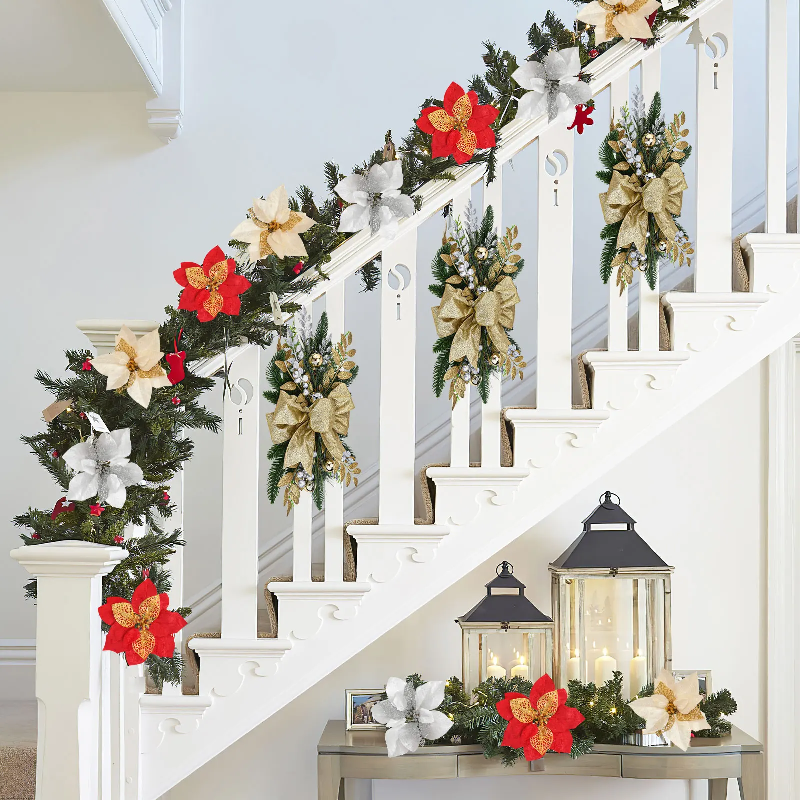 Christmas Wreath Pendants Garl - огляд і ціна Pendant Lighting Christmas Decor