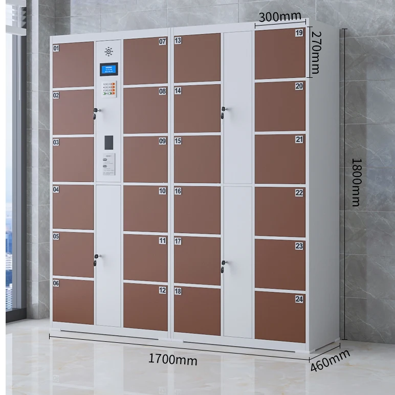 #hu Wholesale Intelligent Smart Bag Storage Locker 12-Door Temporary Playground Locker Multi-language Self-Programming Assembled