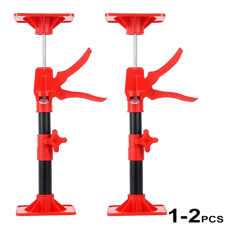 1/2Pcs Telescopic Support Rods Jack Bar Cabinet Support Extension Pole Construction Tool