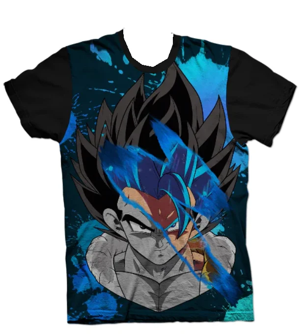 

25/26 Лидер продаж, новый топ в стиле аниме Dragon Ball Sun Wukong Super Saiyan, удобный дышащий впитывающий пот топ для детей/взрослых