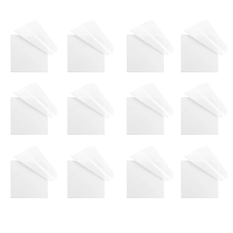 

Transparent Sticky Notes-Waterproof Self-Adhesive Clear Sticky Notes For Reading,Home,Office,School (3X3in)