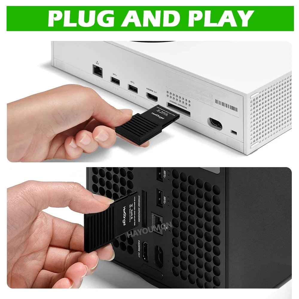 2026 NEU Für Xbox Series X/S SSD-Adapter Erweiterungskarte Box Festplatten-Konvertierungsbox M2 NVME 2230 PCIE4.0 Serie – Detail 12