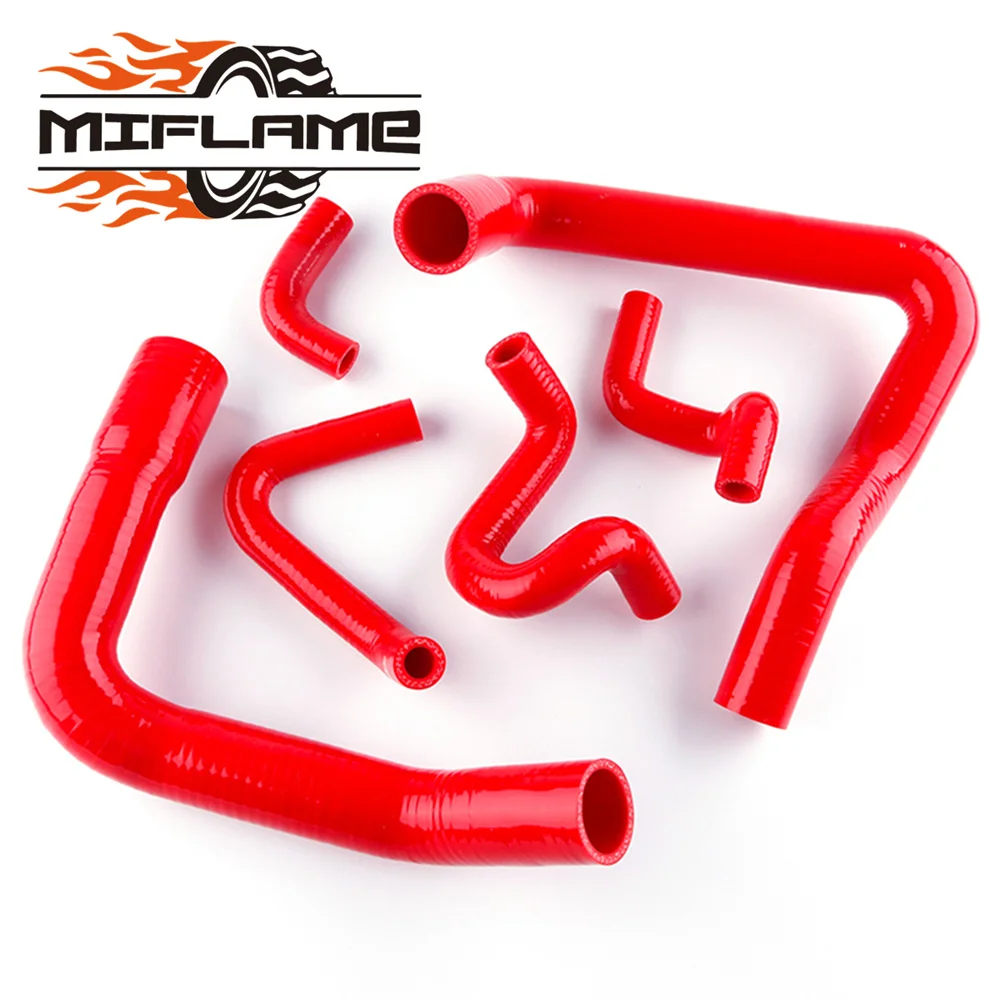 Silicone Radiator Coolant Hoses Kit For 1986-1993 87 88 89 90 91 92 Ford Mustang GT/Cobra V8 5.0L