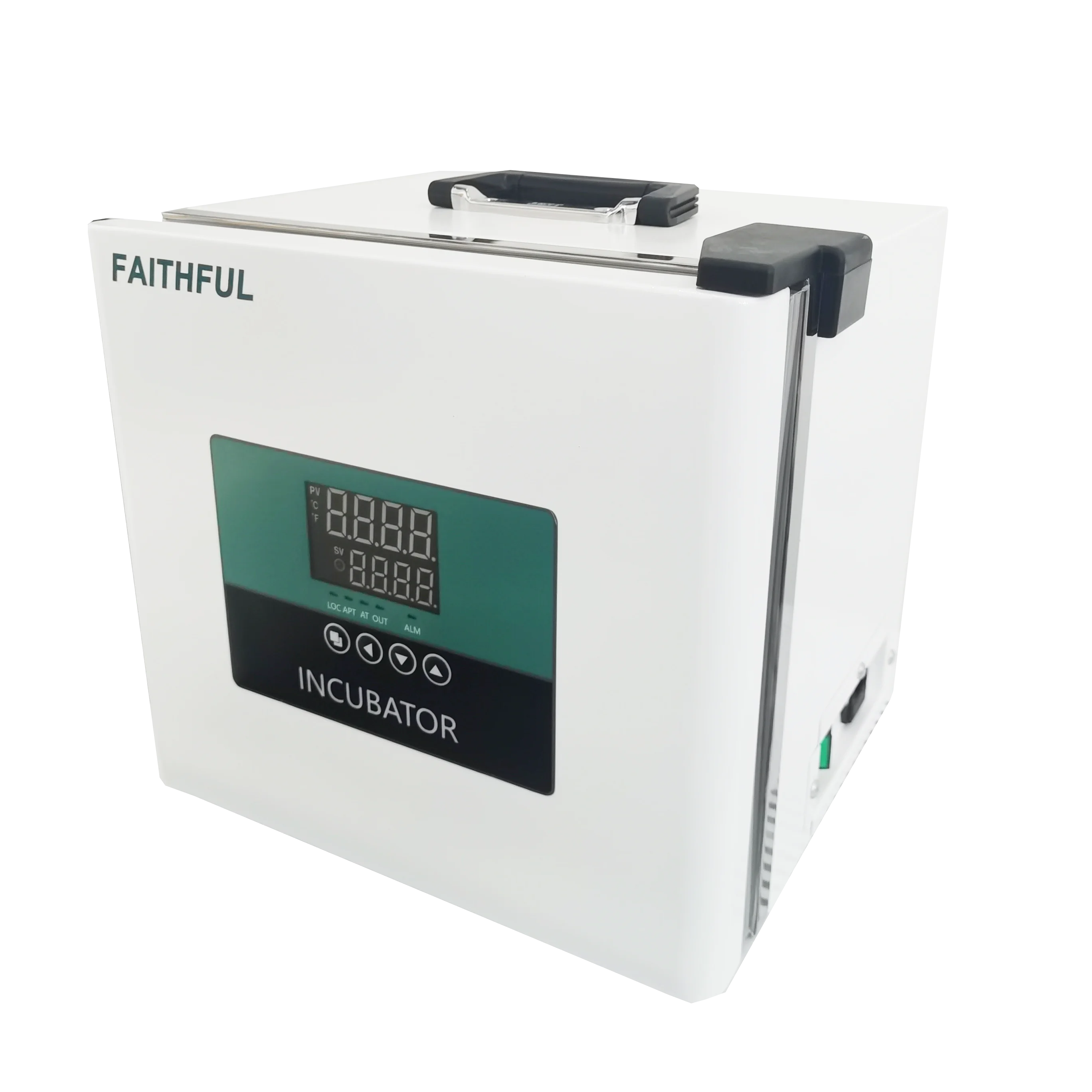 ตู้อบน้ำในห้องปฏิบัติการความจุ12.8L ความร้อนลวดความร้อนกระจกภายในสแตนเลสเหมาะสำหรับห้องแล็บ