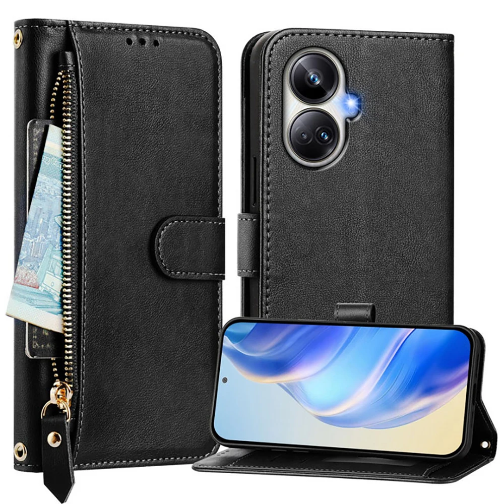 Leather Wallet Zipp…