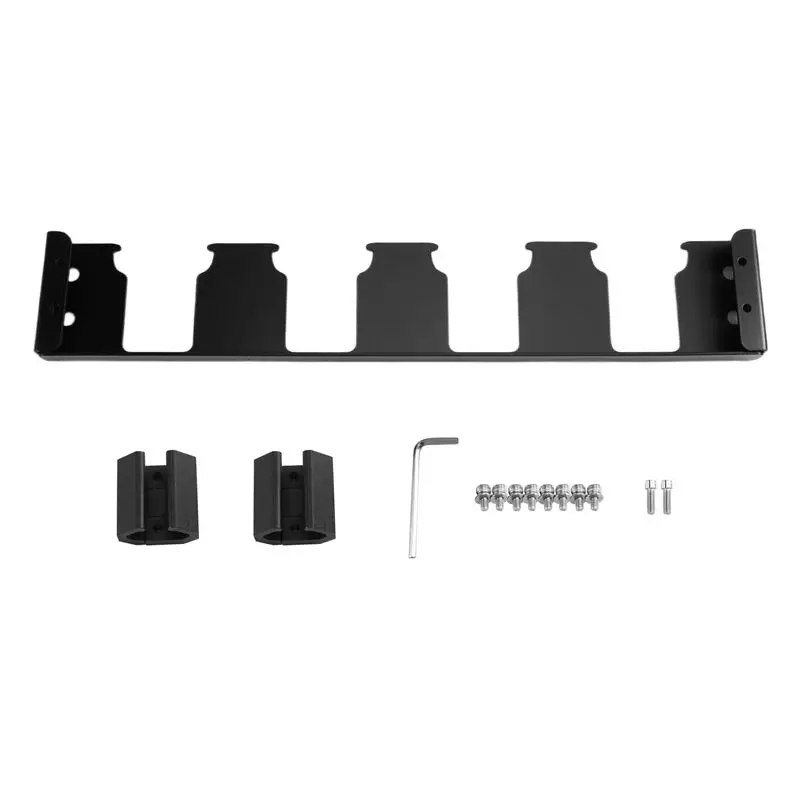 A67P-4 Slots Battery Holder Toolbox Expansion Battery Holder Bracket Effortless Side Battery Storage Bracket