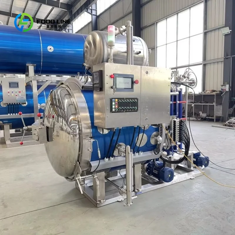 Customized Canning Autoclave Automatic Small Single Layer Retort Sterilizer Steam Sterilizer Machine