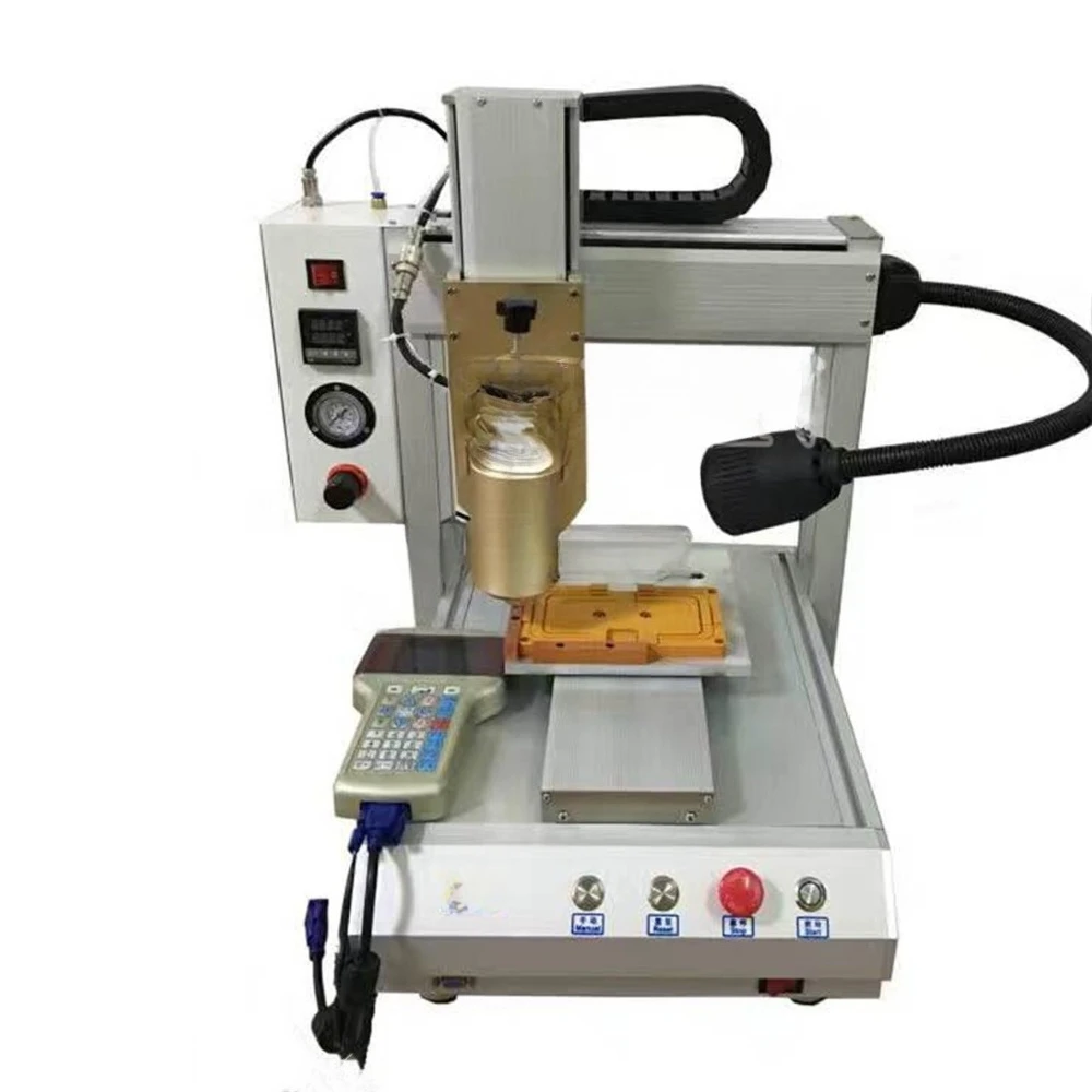 Automatic Adhesive Dispenser Glue Machine for Mobile Phone Touch Screen Frame Repair With High Precision Glue Spray Machine