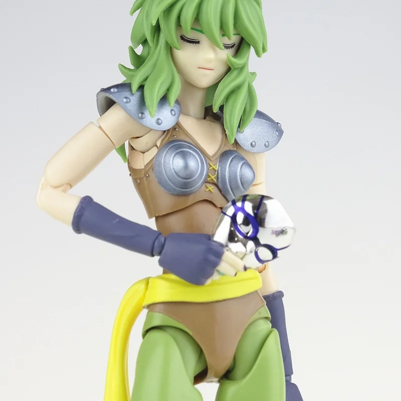

In Stock Goodtony Saint Seiya Anime Character Shaina Myth Ex June Action Figure Knights Of Zodiac Silver Toy